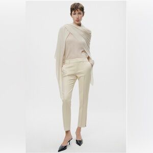 Zara zippered pants ZW collection